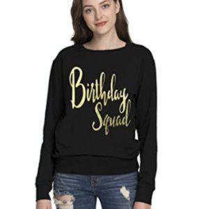 PINJIA WOmen's Sweatshirt L/S Loose Pullover Shirt